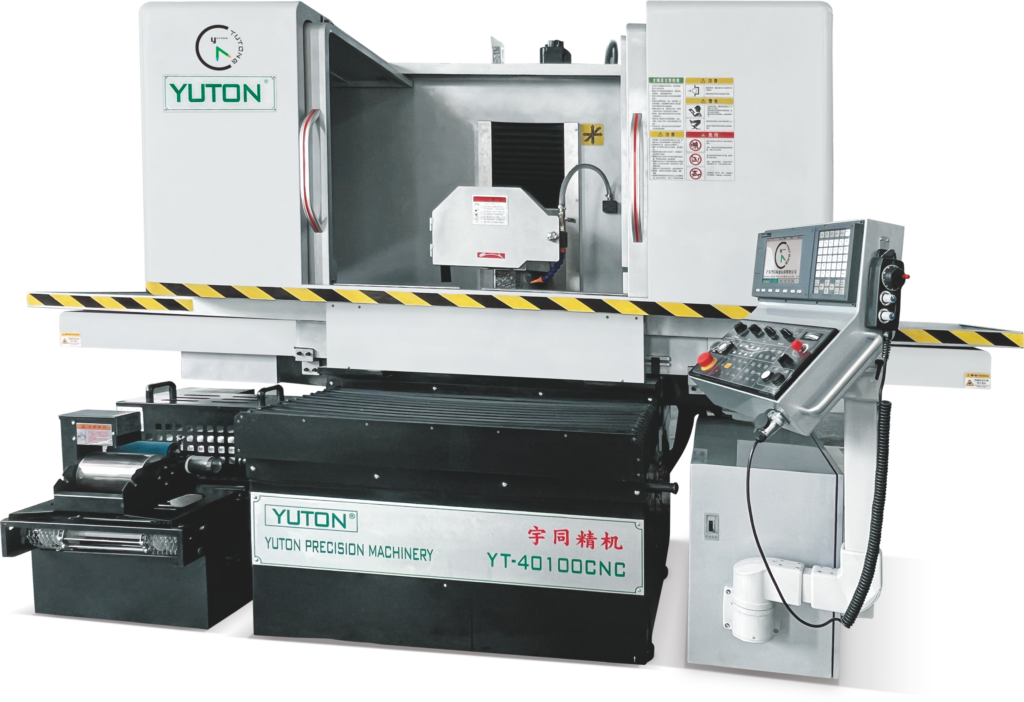 YUTON YT-40100CNC automated surface grinding machine with independent coolant system and swiveling operator station