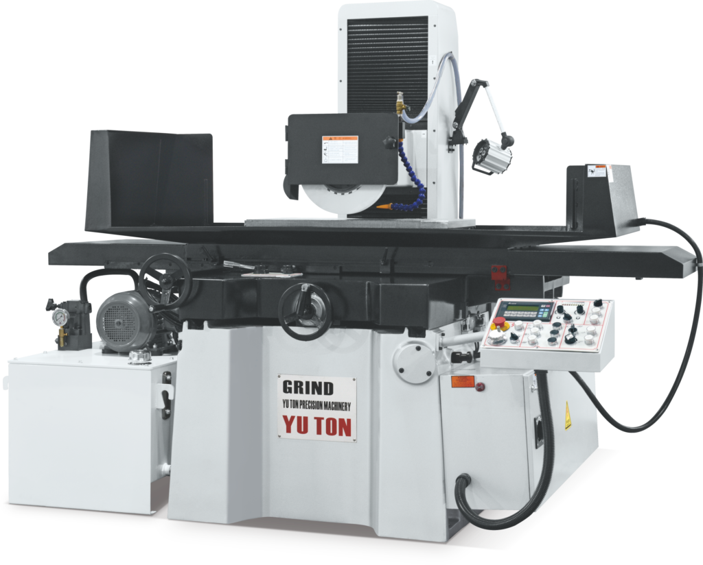 YUTON YT-4080MS hydraulic surface grinder with centralized control panel for consistent precision machining