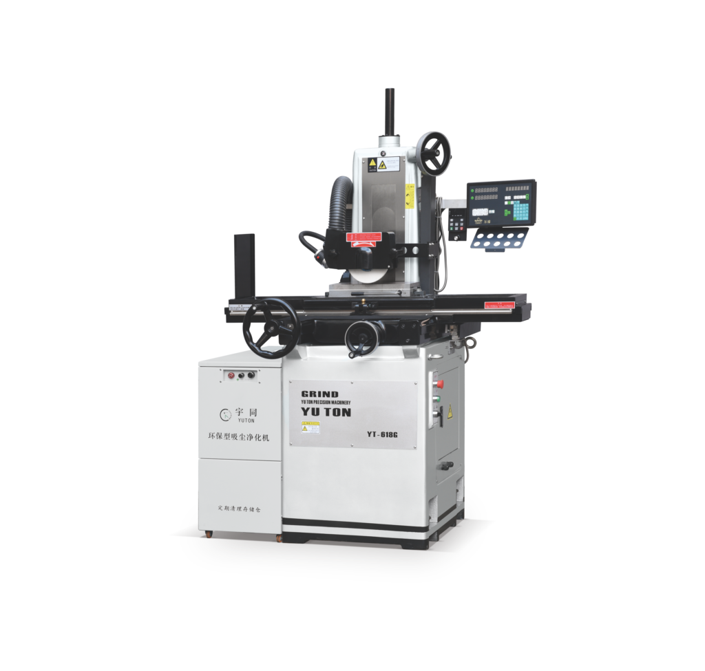 YUTON YT-618G high-precision manual surface grinder on white background