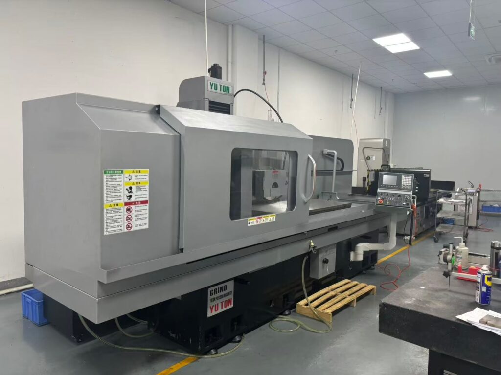 CNC grinding process for precision metal machining