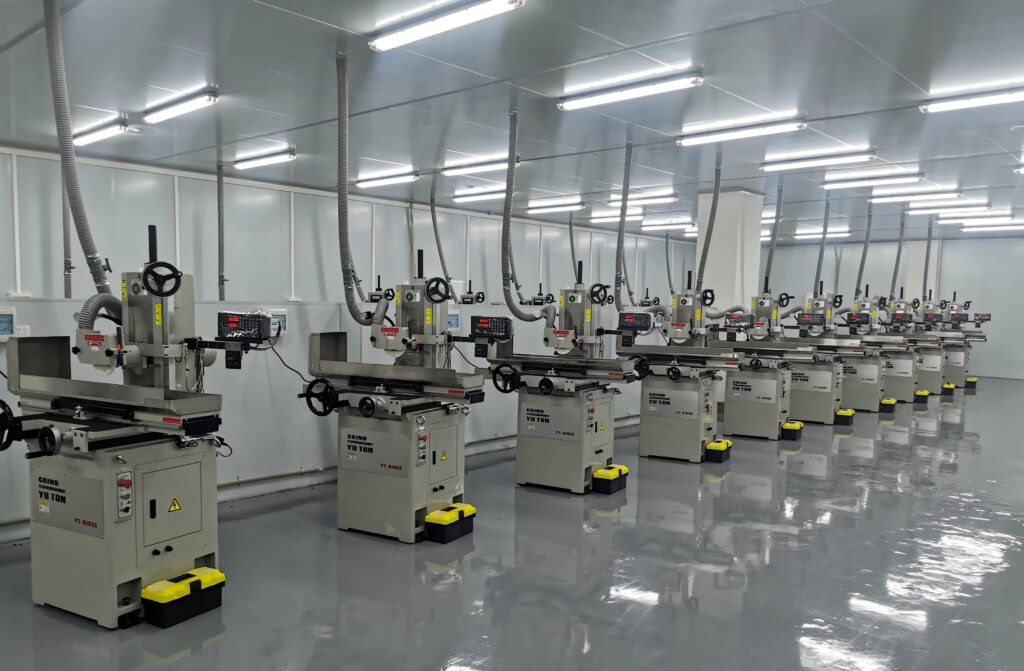 Surface grinder manufacturer production workshop