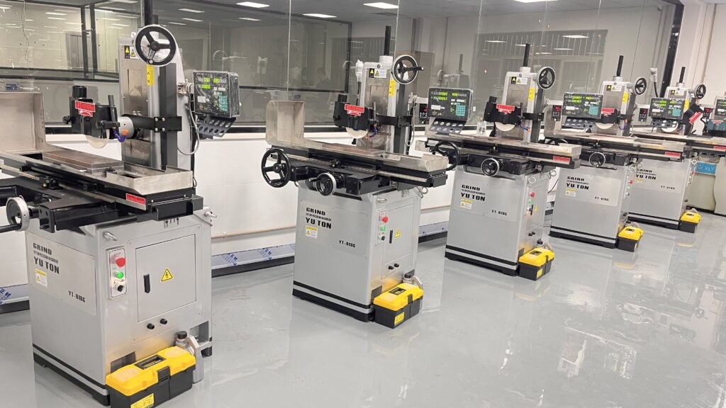 surface grinding machine in use by international customer for precision flat grinding