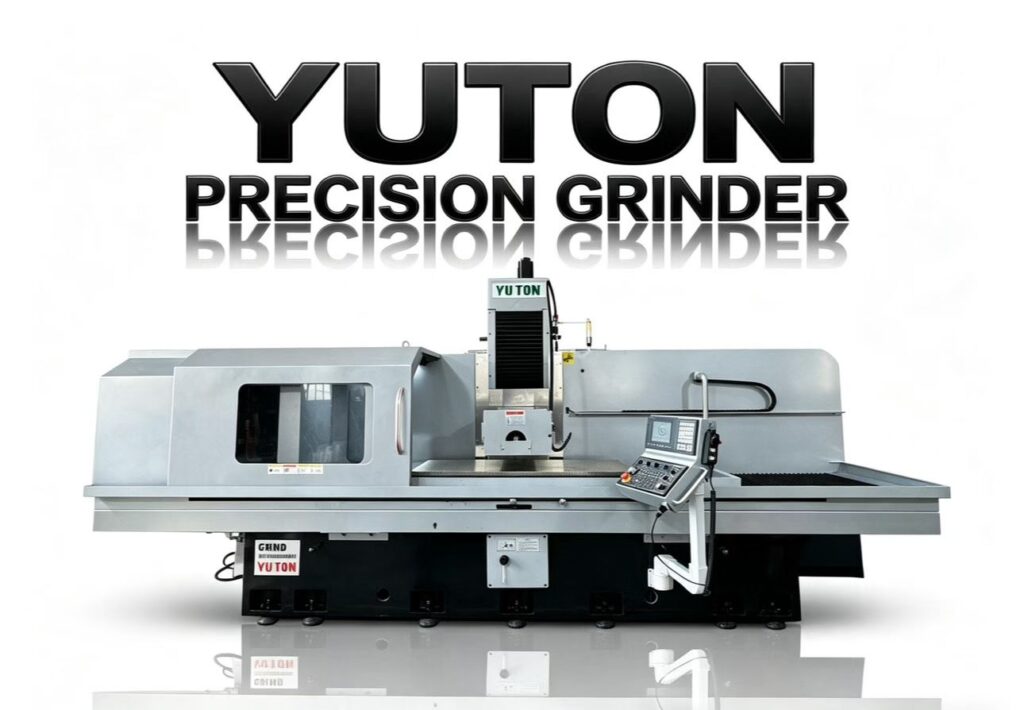 YUTON CNC precision grinding machine render for surface finish quality and stability