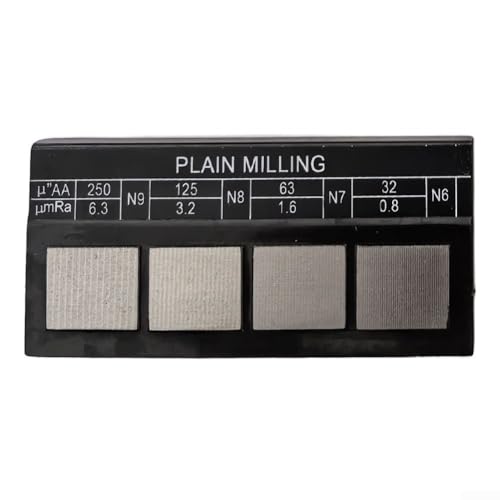 Grinding machine surface roughness Ra test sample block