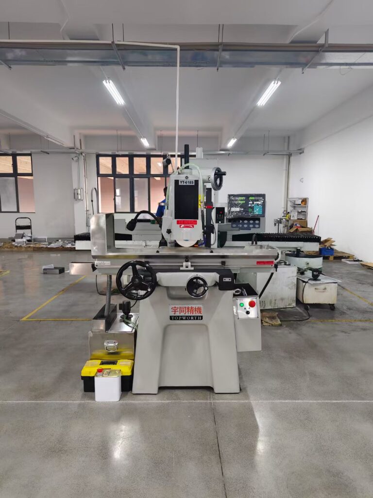 YUTON surface grinding machine fully installed and commissioned in customer production workshop 2026