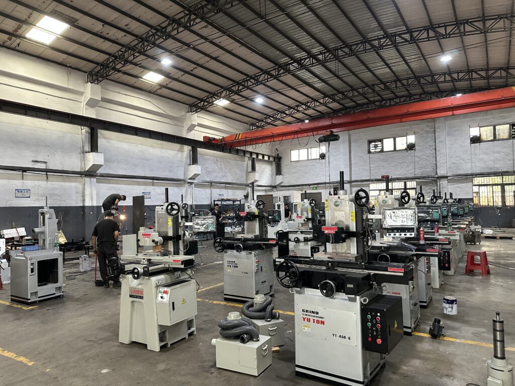 Surface grinder supplier factory production and machine assembly workshop