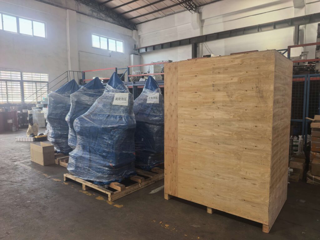 Private label surface grinder packed for export
