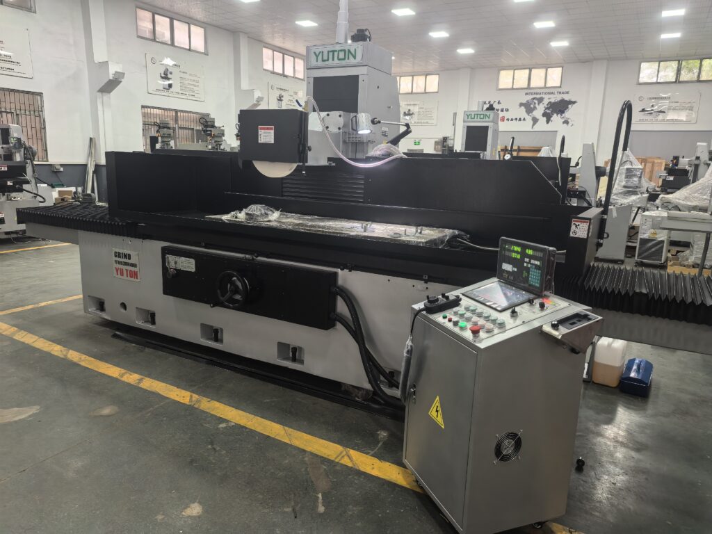 Hydraulic surface grinder for sale in a modern manufacturing facility