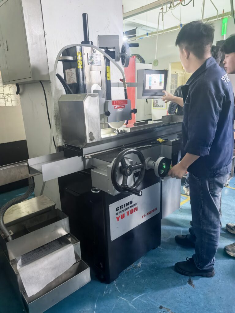 Surface grinder Thailand market with precision grinding machine in automotive manufacturing factory