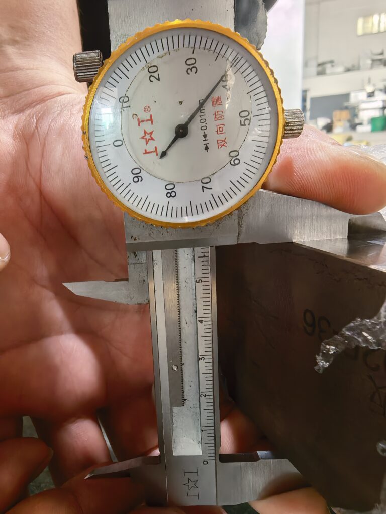 Precision inspection after surface grinding for dimensional accuracy and surface finish