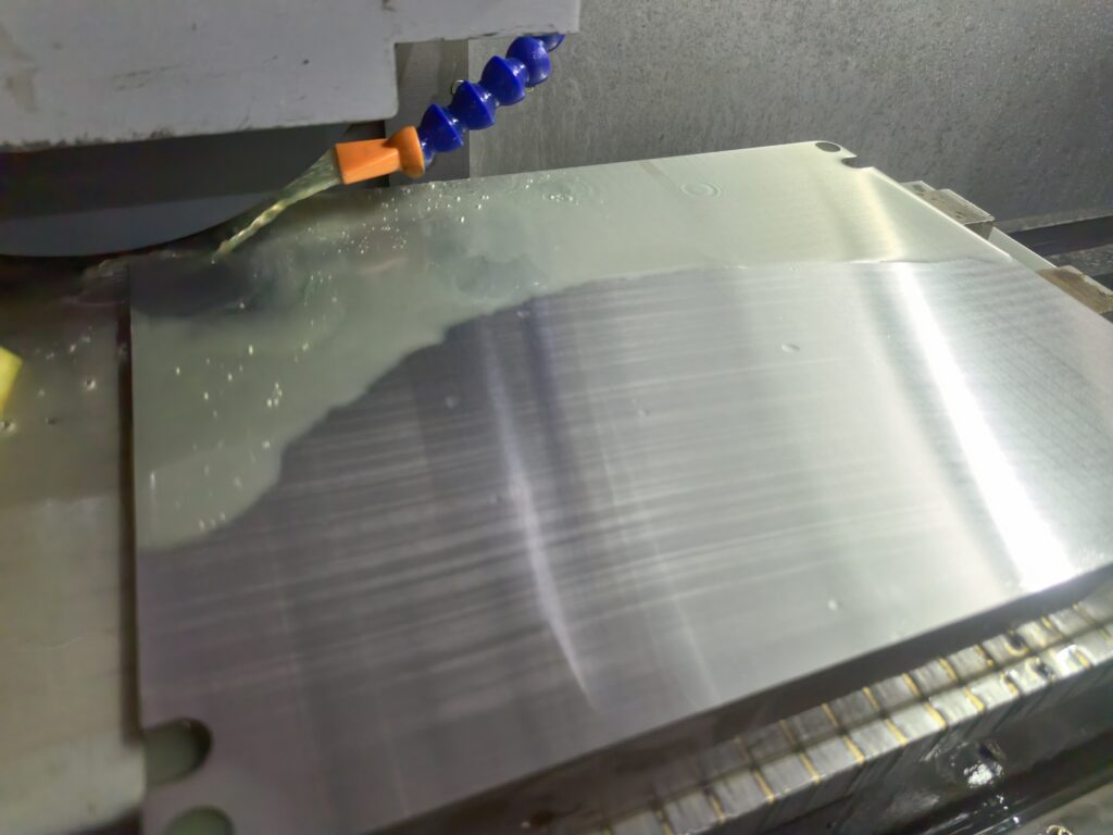 Duplex stainless steel surface finish comparison before and after precision grinding