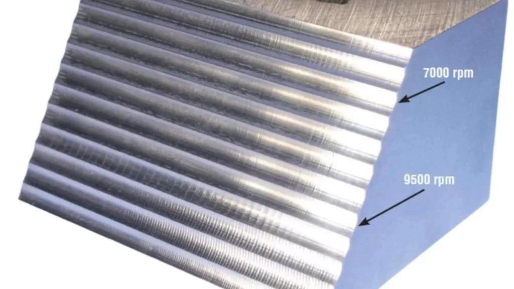 Surface grinder wheel balancing to prevent chatter marks caused by vibration