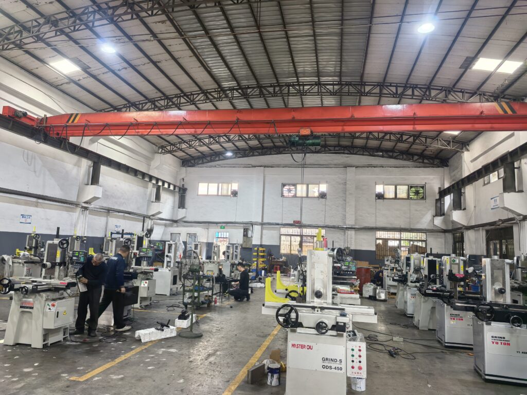 Hydraulic surface grinder manufacturer factory and production workshop